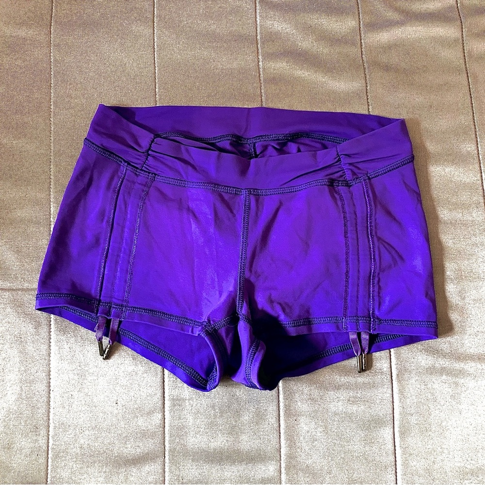 Lululemon Athletica Blueish Purple Athletic Shorts Size S